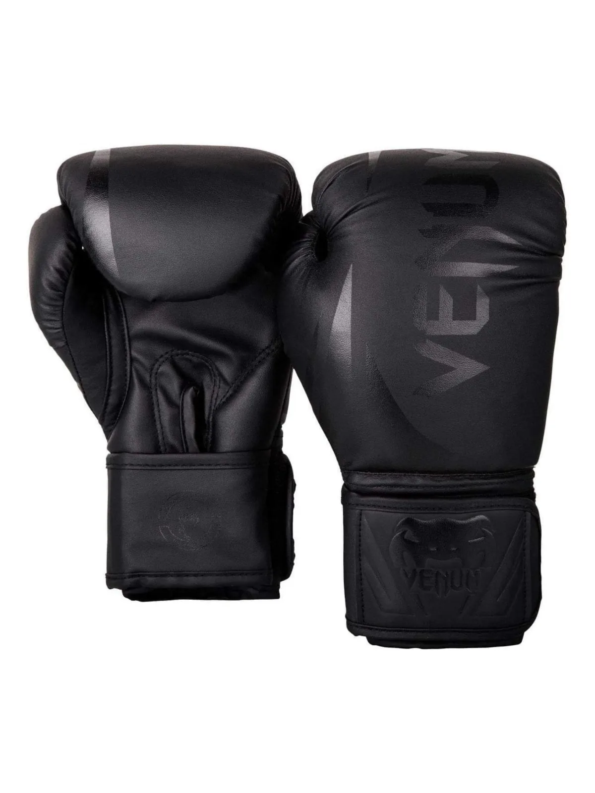 Перчатки боксерские детские Venum Challenger 2.0 Kids Black/Black 6 OZ