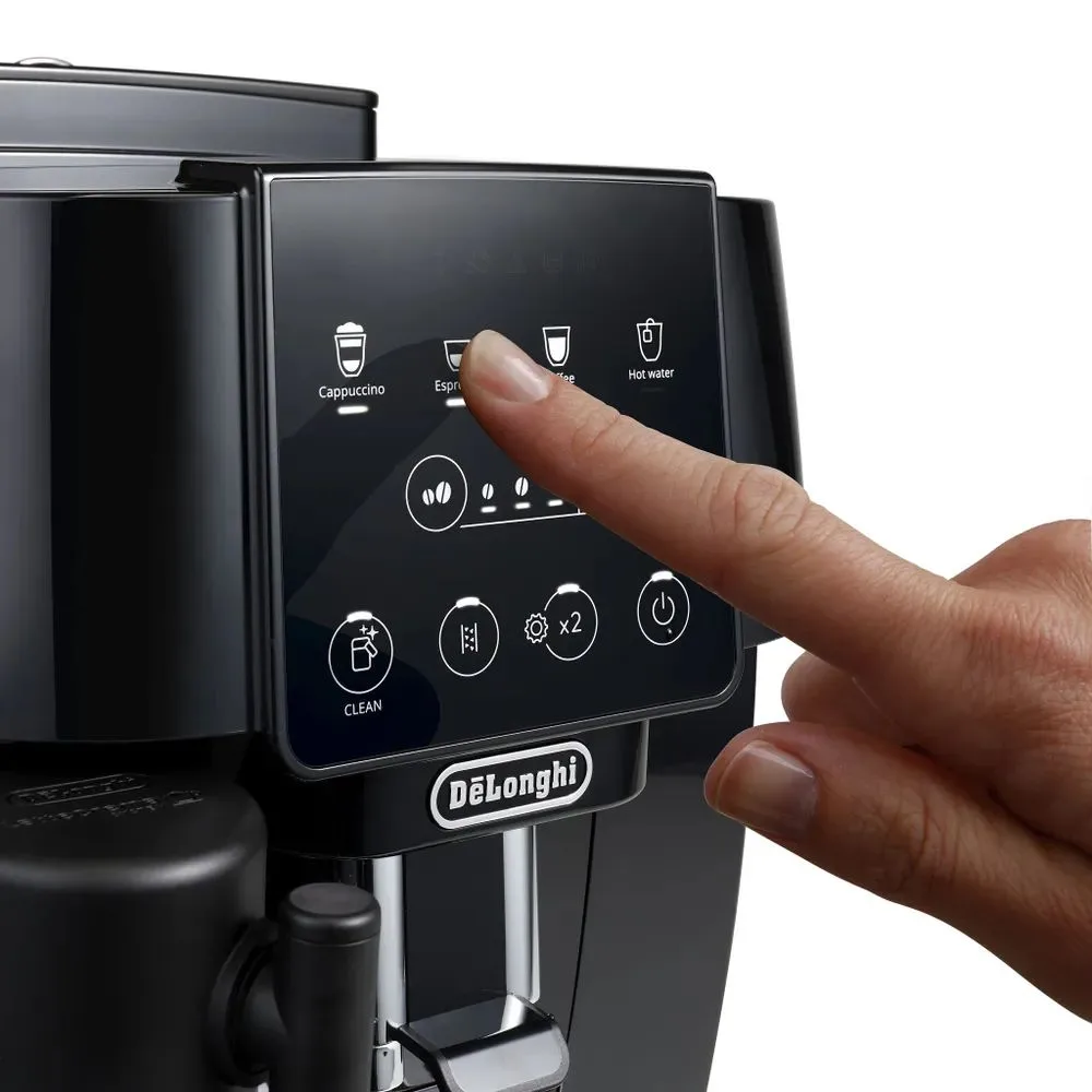 Автоматическая кофемашина Delonghi ECAM223.61.GB, 13 степеней помола, давление 15 бар, автокапучинатор, 2 порции эспрессо одновременно — фото 7 из 9