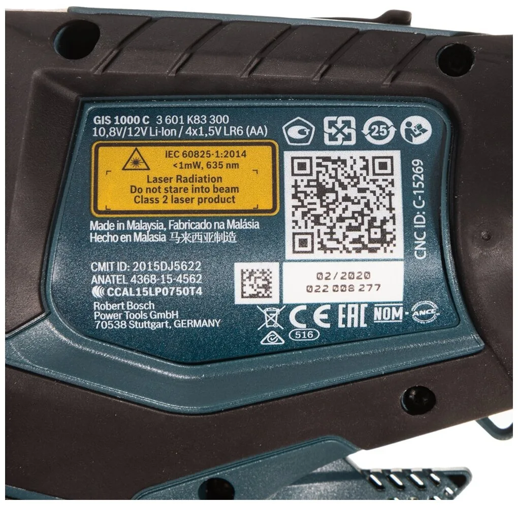 Пирометр (бесконтактный термометр) BOSCH GIS 1000 C (0601083300) — фото 7 из 12