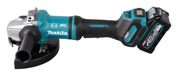 Аккумуляторная угловая шлифмашина MAKITA GA038GT201 (40В, 2х5А/ч, ЗУ) в кейсе