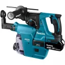 Перфоратор Makita "DHR243RTJW", 18В, 2Дж, 950об/мин, SDS-Plus, 2акб, кейс, синий