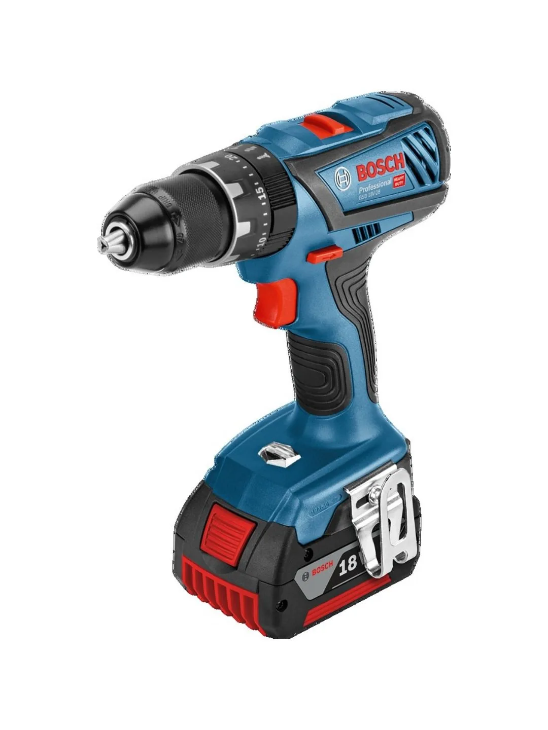Дрель-шуруповерт Bosch GSB 18V-28 Professional (06019H4008), без аккумулятора — фото 2 из 2
