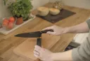 Нож поварской Fiskars Edge, лезвие 19 см, нержавеющая сталь 53 HRC, антипригарное покрытие