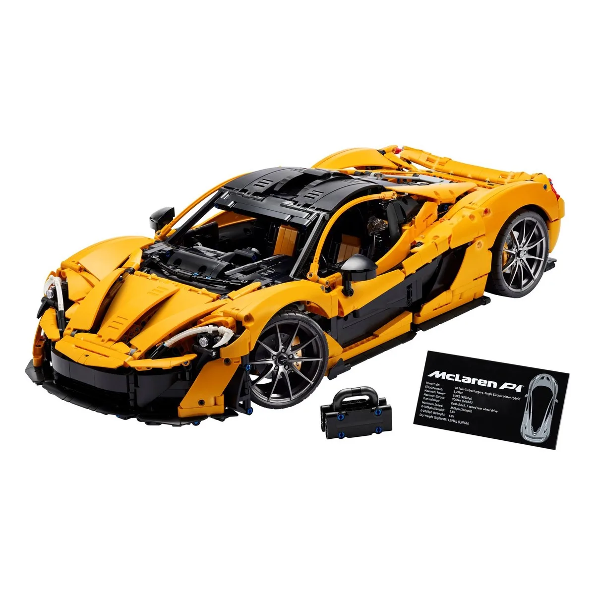 Конструктор LEGO Technic 42172 Суперкар McLaren P1, 3893 деталей, 18+ — фото 2 из 2