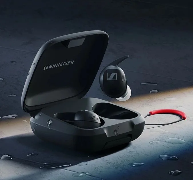 Наушники беспроводные с микрофоном Sennheiser Momentum Sport Polar Black (700304), черный — фото 5 из 8