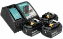 Аккумуляторная дрель-шуруповерт Makita DDF484RT3J (З/У +3 аккумулятора 5Ah)