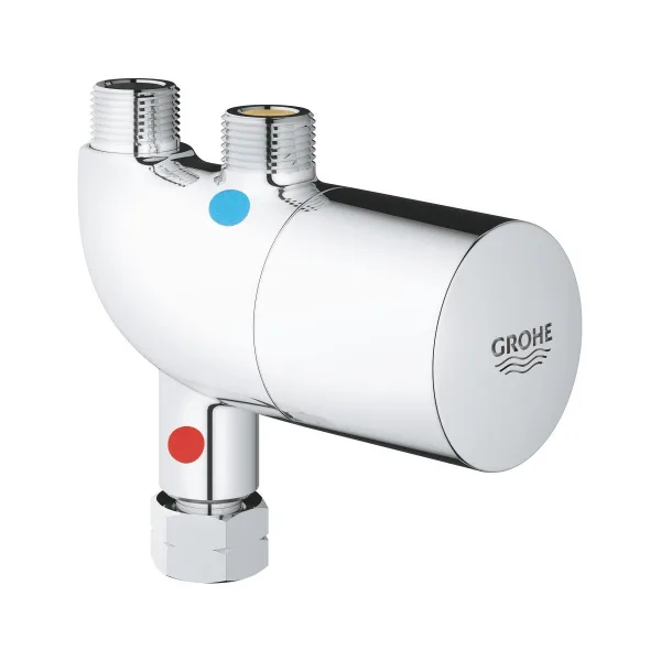 Термостат центральный для раковины, встраиваемый, цвет хром GROHE Grohtherm Micro 34487000