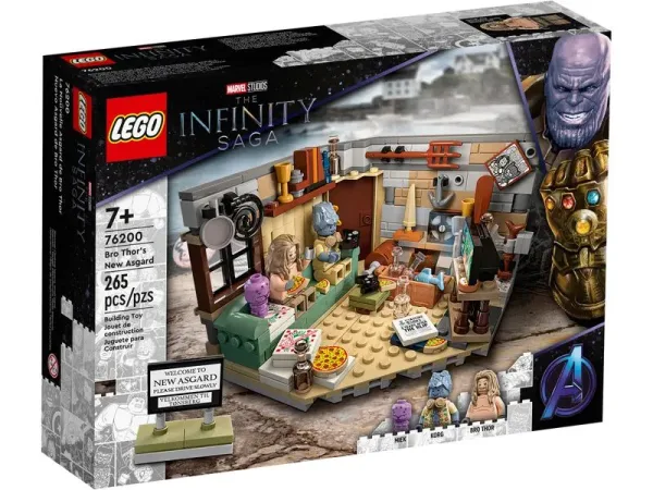 Конструктор LEGO Marvel Bro Thor's New Asgard 76200, 265 деталей