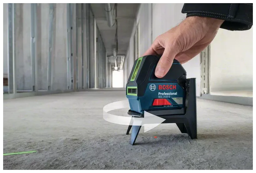 Лазерный нивелир BOSCH GCL 2-15 G Professional + RM 1, 0601066J00 — фото 4 из 12