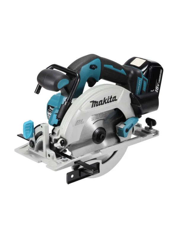 Дисковая пила Makita DHS680RTJ, бесщеточный двигатель, зеленый/черный