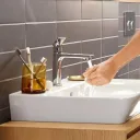 Однорычажный напольный смеситель Hansgrohe Rebris E 72589000