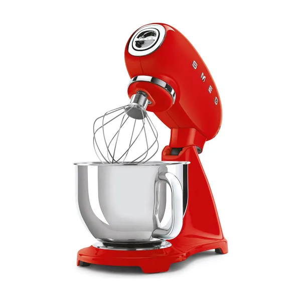 Миксер планетарный SMEG (SMF03RDEU), красный