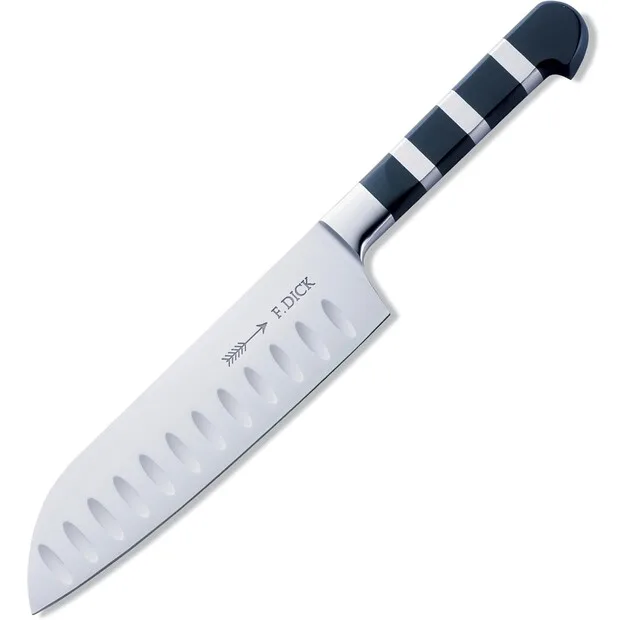 Кухонный нож F. Dick 1905 Santoku, Kullenschliff (81942182k), лезвие 18 см — фото 2 из 5