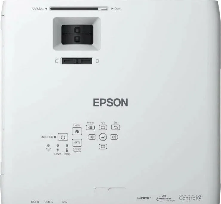 Проектор Epson EB-L200F, Full HD, беспроводной, Wi-Fi, поддержка 1920 x 1080