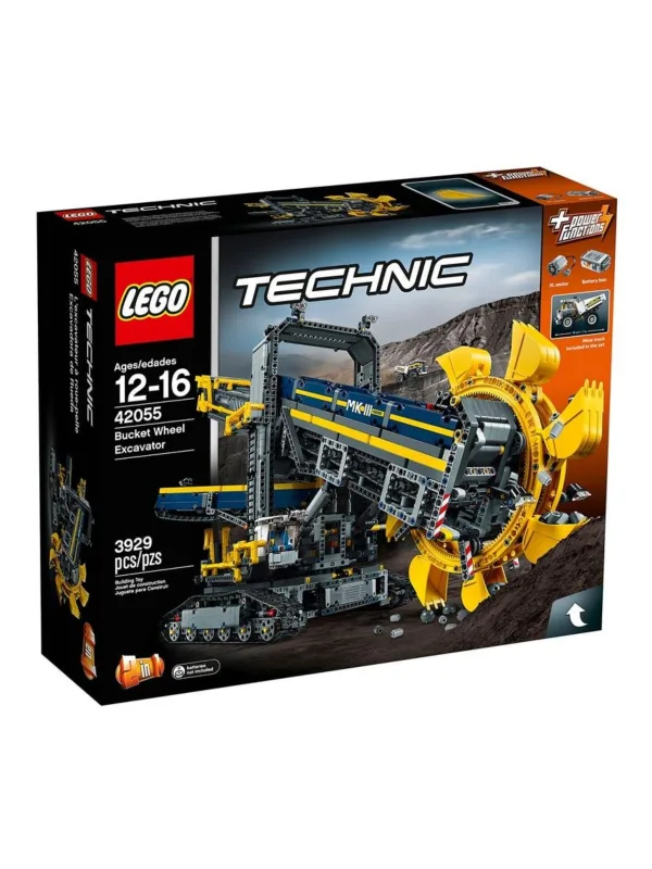 Конструктор Technic 42055 Роторный Экскаватор Bucket Wheel Excavator Technic, 3929 деталей