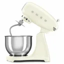 Планетарный миксер Smeg SMF05CREU 1000 Вт, чаша 4.8 л, 10 скоростей, ретро-стиль 50-х, кремовый