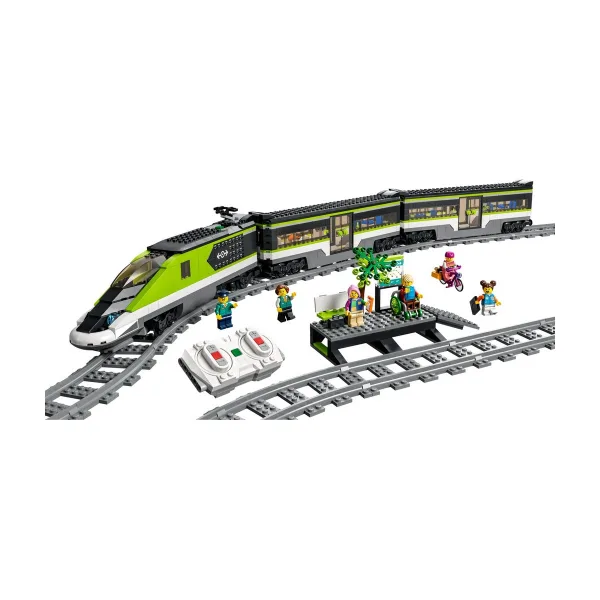 Конструктор LEGO City 60337 Скоростной пассажирский поезд, 764 деталей, 7+