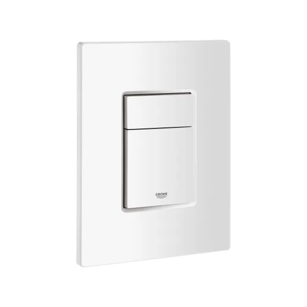 Кнопка смыва Grohe Even 38966SH0 белая, пластиковая, глянец