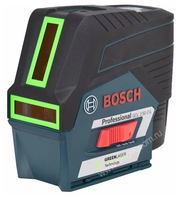 Комбинированный лазерный нивелир Bosch GCL 2-50 CG + 2 крепления + L-Boxx 0.601.066. H00 — фото 12 из 12