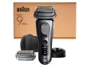 Электробритва Braun Series 9 Pro+ 9617si, сеточная, 60 мин, Pro-SensoAdapt, зарядная станция, серая