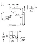 Раковина компактная Grohe Euro Ceramic 39327000