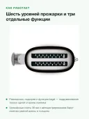 Тостер Smeg 50s Style TSF02BLEU на 4 тоста, 2 удлинённых слота, 1500 Вт, чёрный