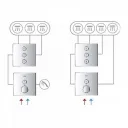 Внешняя часть вентиля GROHE Grohtherm SmartControl на 3 выхода, хром (29127000)