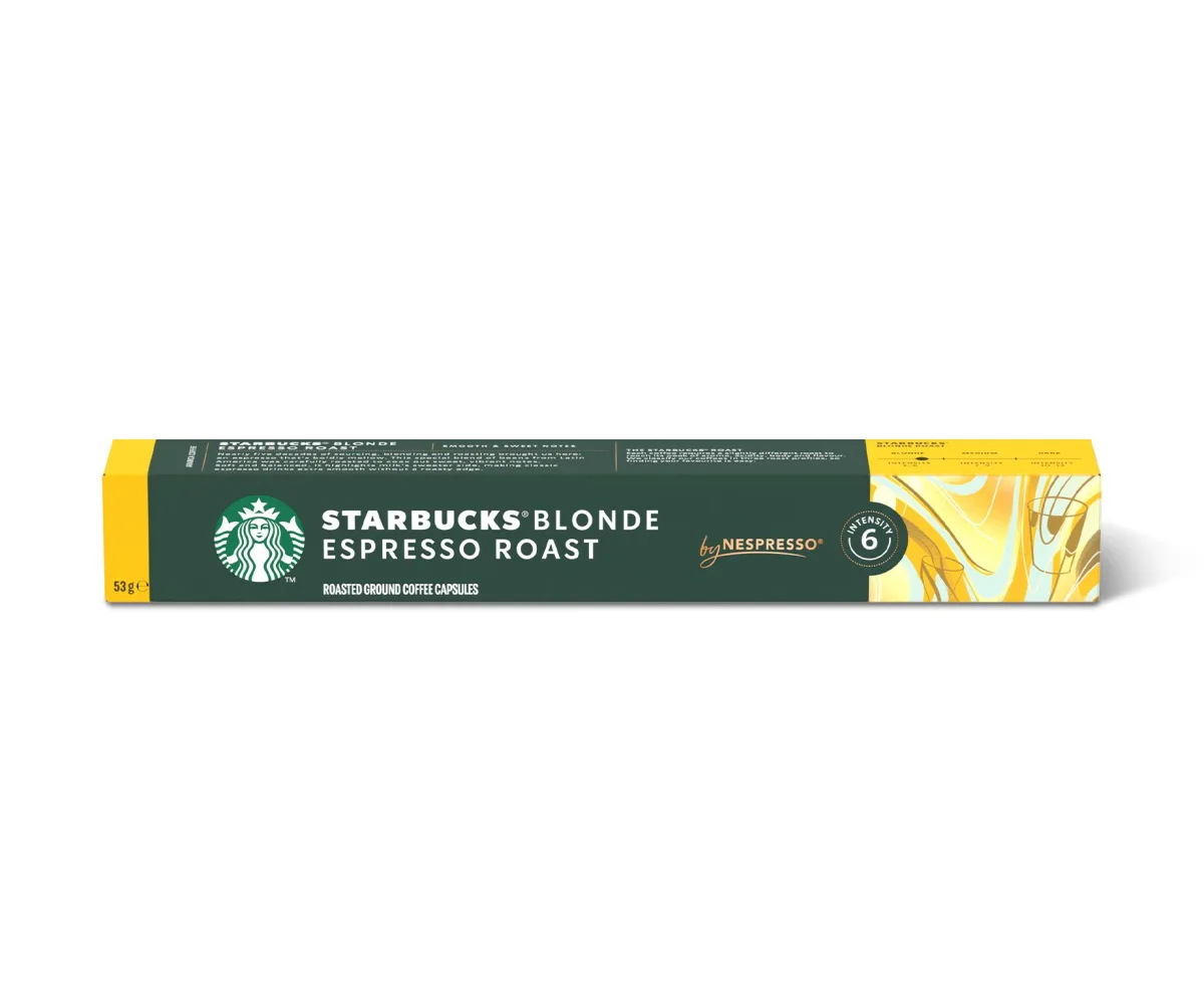 Кофе в капсулах Starbucks by Nespresso Blonde Espresso Roast (Nespresso Original) — фото 6 из 8