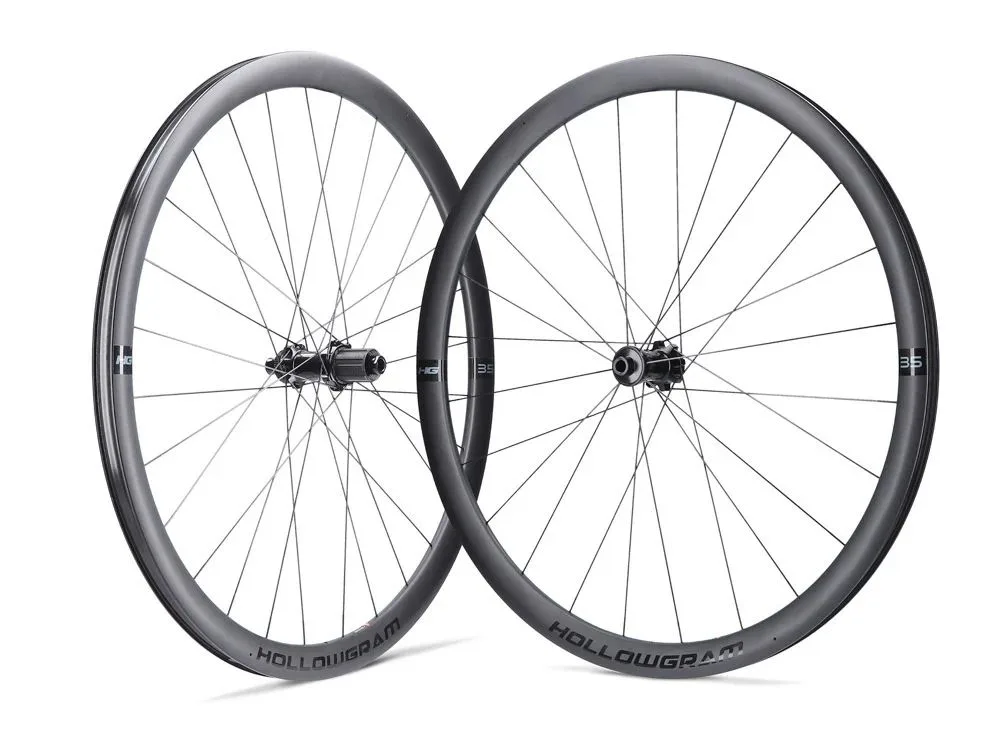 Колесная пара Cannondale Hollowgram 35, карбоновый, для колес 700c, черный — фото 5 из 7