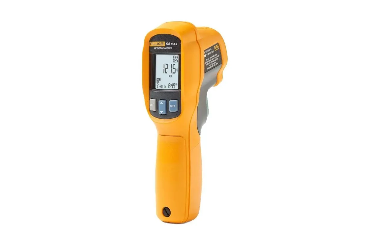 Пирометр инфракрасный Fluke 64 MAX, −30…+600 °C, оптика 20:1, память на 99 измерений