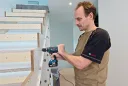 Дрель-шуруповерт Bosch GSR 18V-28, 2 x 4,0 Ah + L-Boxx (06159975ZR), синий/черный