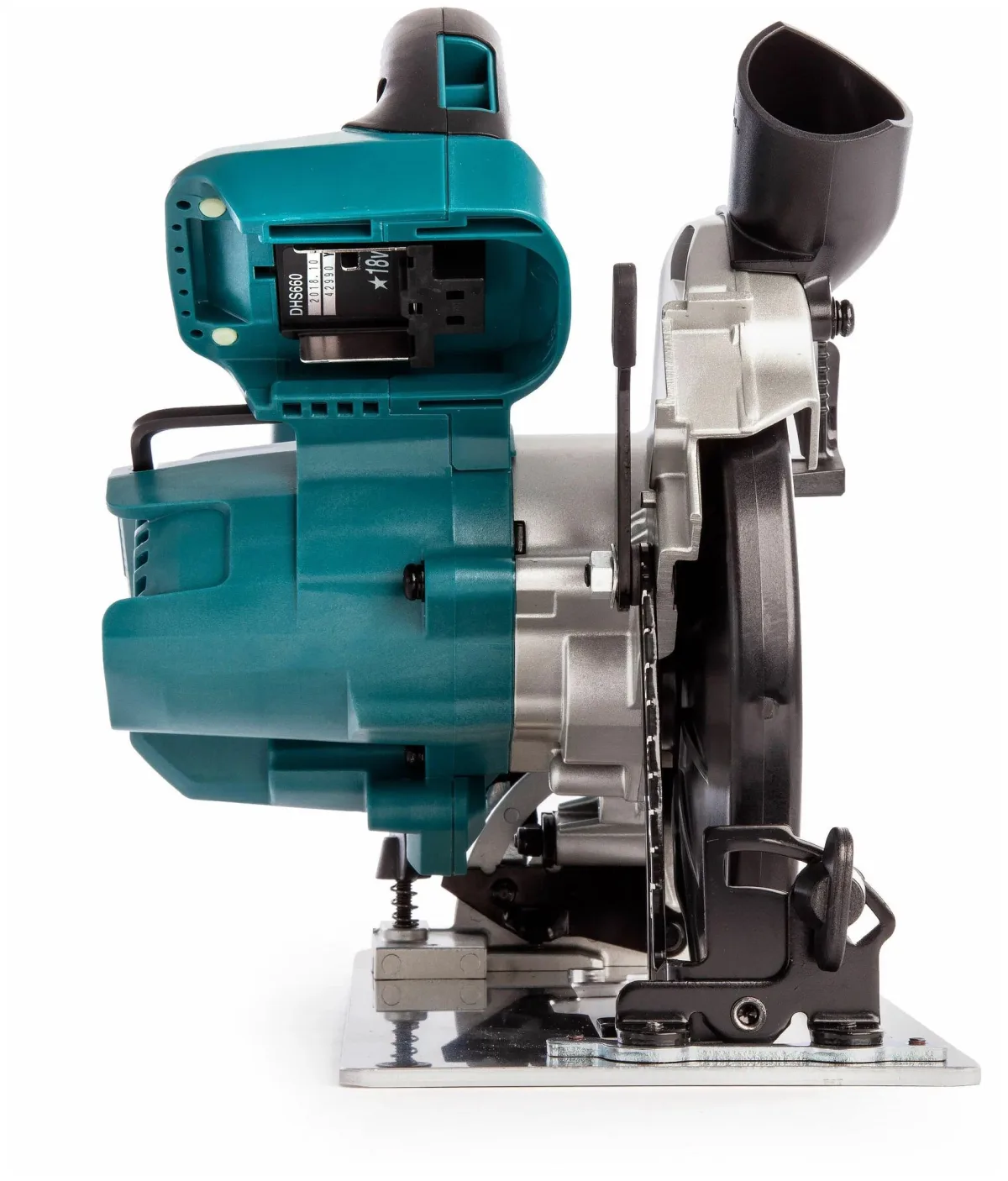 Аккумуляторная дисковая пила Makita DHS660Z 165мм (18V, Li-Ion) (без аккумуляторов и зарядного устройства) — фото 9 из 13
