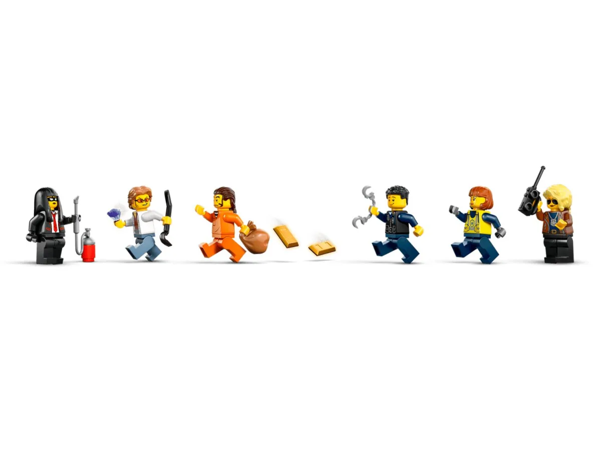 Конструктор LEGO City Полицейский поезд 60508, 1313 деталей — фото 8 из 9