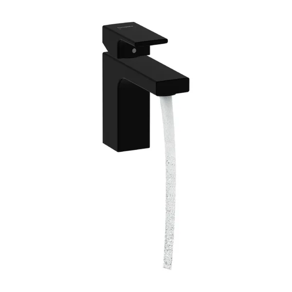 Смеситель для раковины Hansgrohe Vernis Shape 100 71561670, черный матовый