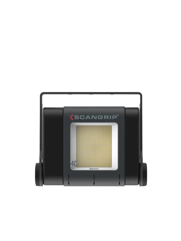 Прожектор строительный SCANGRIP SITE LIGHT 40, 40000 лм, 315 Вт, IP65, Bluetooth, кабель 10 м