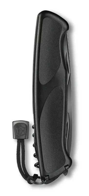 Нож складной Victorinox Ranger 55 Grip Onyx Black, 0.9563.C31P — фото 2 из 5