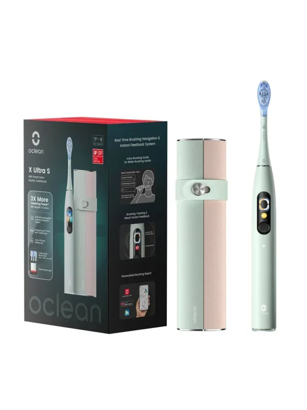 Электрическая зубная щетка Oclean X Ultra S Green