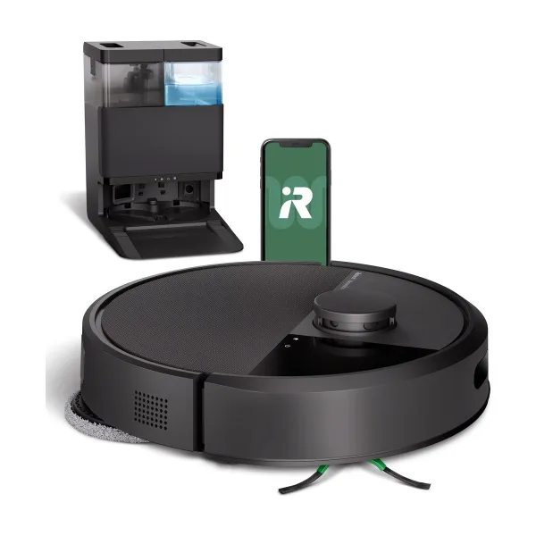 Робот-пылесос iRobot Roomba Plus 405 Combo (G185040), черный