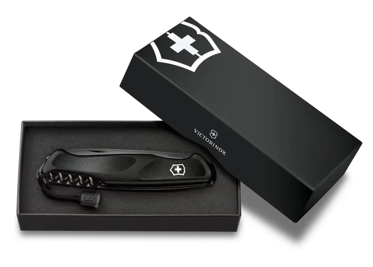 Нож складной Victorinox Ranger 55 Grip Onyx Black, 0.9563.C31P — фото 4 из 5