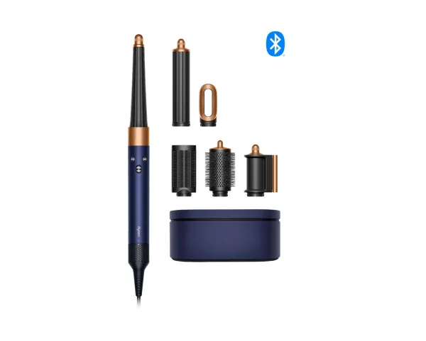 Мультистайлер Dyson Airwrap i.d. Straight+Wavy, Bluetooth, ночной синий/медь (107163-01)