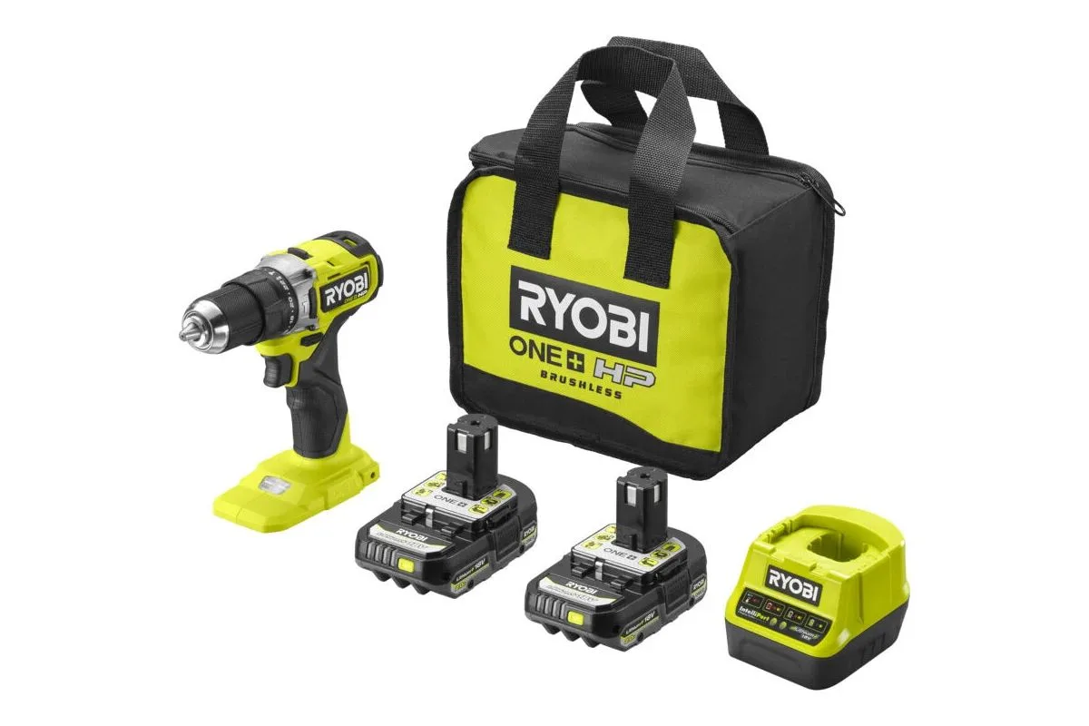 Дрель-шуруповерт ударная бесщеточная Ryobi ONE+ RPD18C-220S 5133004982 — фото 2 из 8