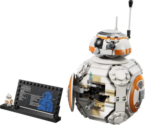 Конструктор LEGO Star Wars 75452 Дроид-астромеханик BB-8, 569 деталей, 1 минифигурка, от 10 лет