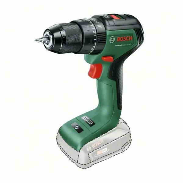 Дрель-шуруповерт Bosch UniversalImpact 18V-60 (06039D7100), без АКБ и ЗУ