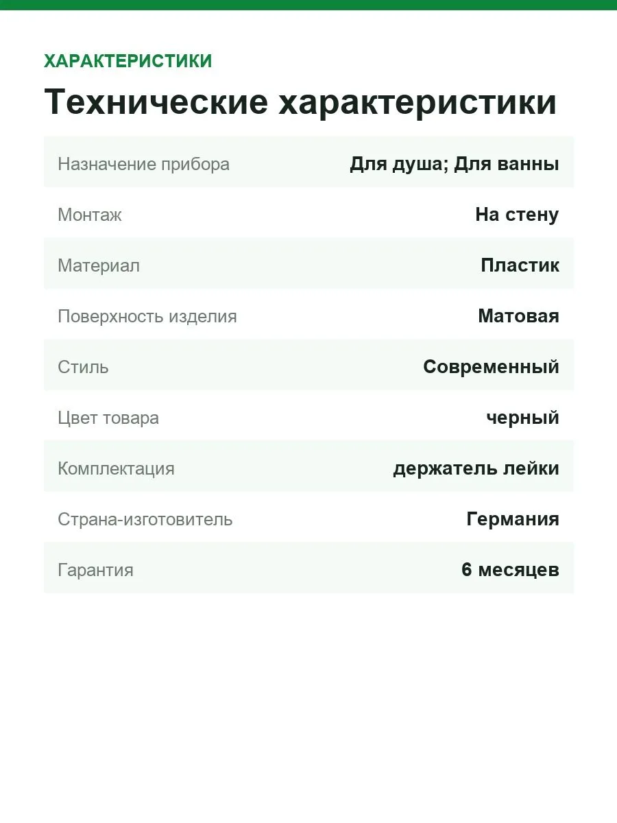 Настенный держатель для лейки душа, без регулировки, с круглой розеткой Grohe 22117kf0 — фото 4 из 7
