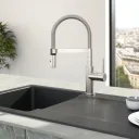 Однорычажный смеситель для кухни Villeroy & Boch Steel Expert Compact (927300LC)