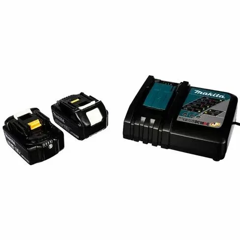 Набор зарядное устройство с двумя аккумуляторами Makita DC18RC+BL1850B — фото 3 из 3