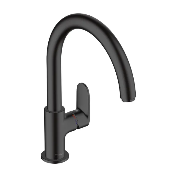 Смеситель для кухни Hansgrohe Vernis Blend M35 71870670, черный матовый