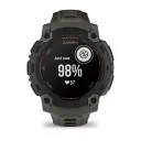 Смарт-часы Garmin Instinct E 45mm Black with Charcoal Band, черно-угольный браслет, 010-02933-00