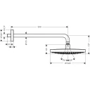 Верхний душ Hansgrohe Raindance Select S 26466400