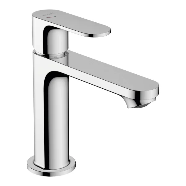 Смеситель для раковины hansgrohe Rebris S 110 CoolStart 72588000 однорычажный, EcoSmart+ 4 л/мин, хром